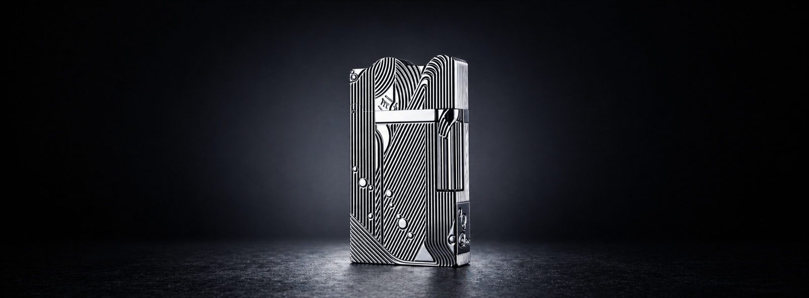 Premium Silver Lighter Banner